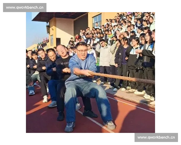 凝心聚力同心向前校园拔河比赛激情开赛展风采铸团魂促成长新征程